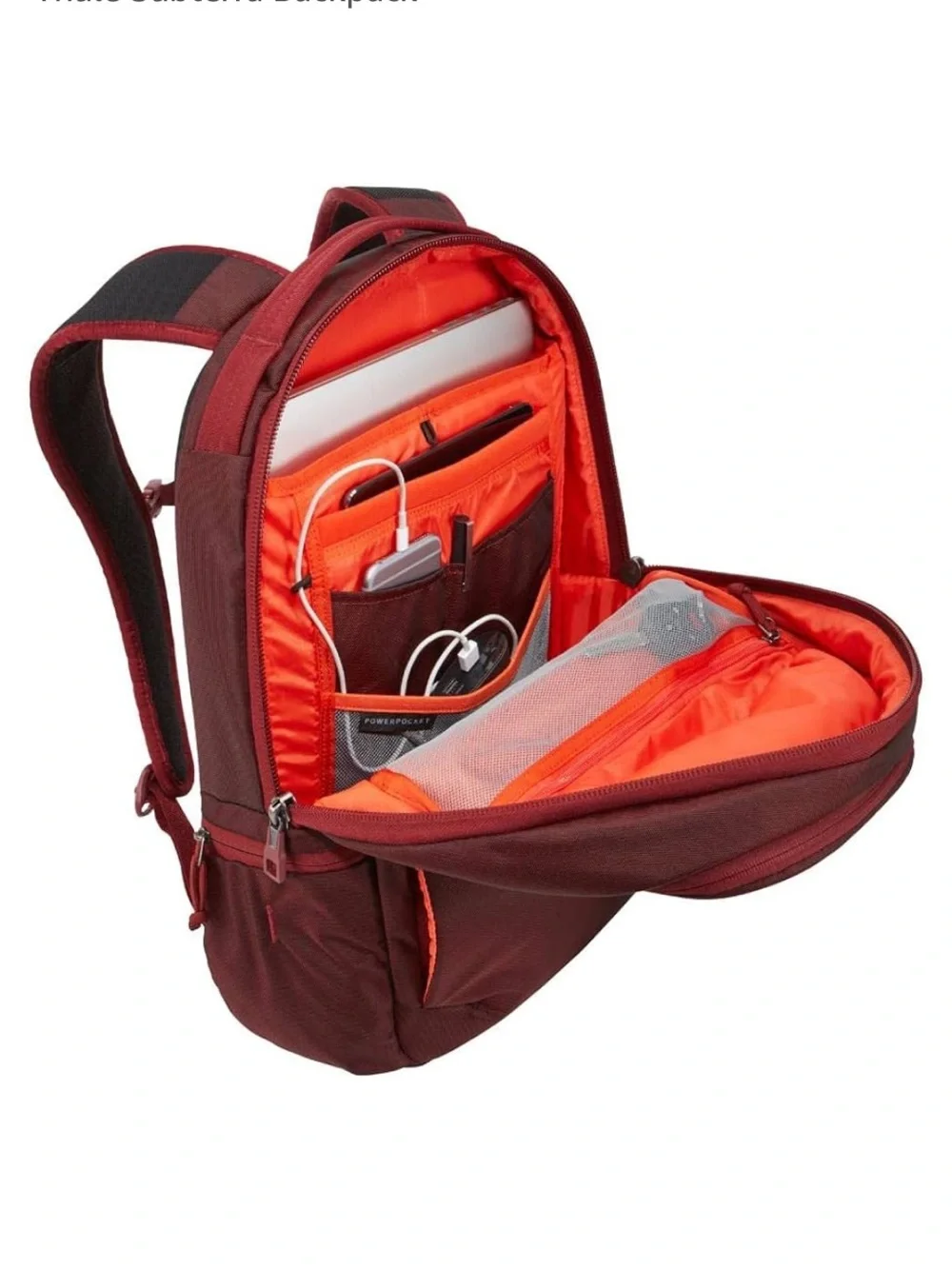 Thule Subterra Ember Backpack, Laptop pocket, 23l